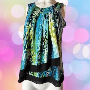 Kevin Hart Y2K Style Women's Asymmetric Draped Blouse/Party Shirt Size Medium